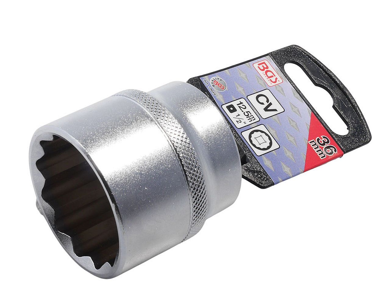 Steckschlüssel -Einsatz BGS Zwölfkant SW 36 mm Antrieb 1/2 Zoll 12,5 mm Stecknuss Ratsche Werkstatt