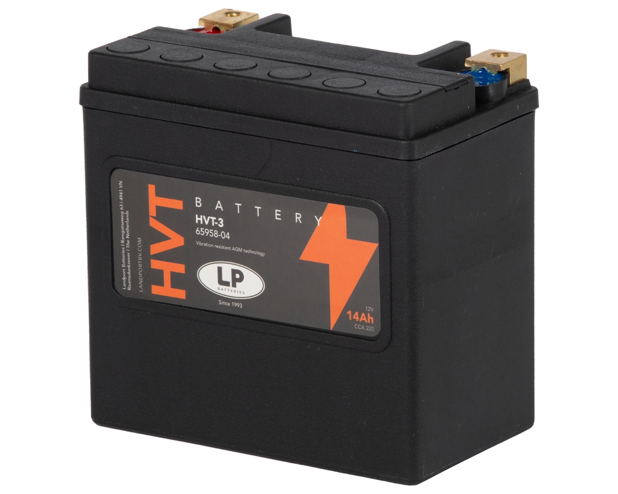 Batterie LANDPORT HVT-3 SLA 12 V 14 Ah