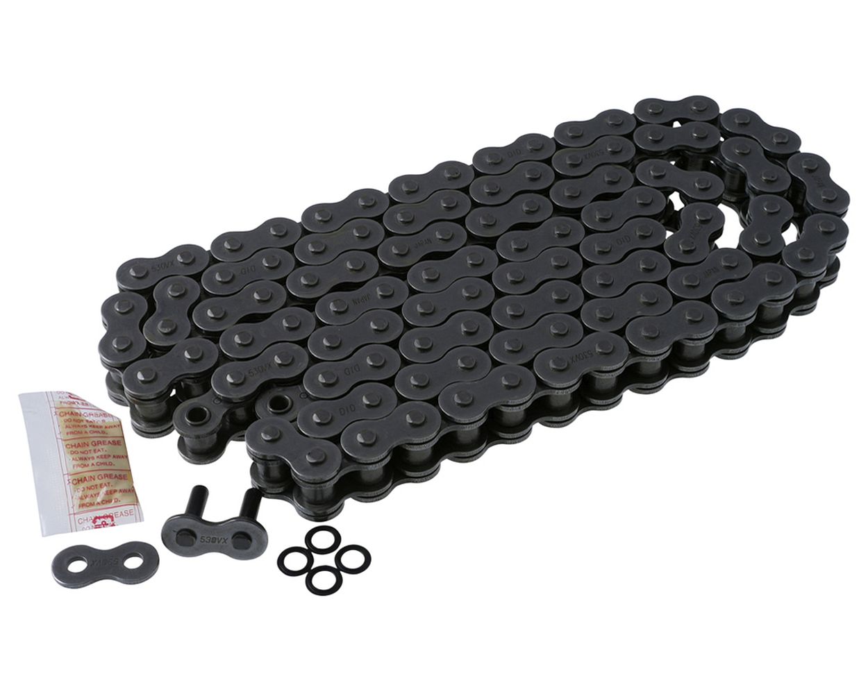 Kette DID50VX-108N 530er (5/8x3/8) (geöffnete Kette mit Hohlnietschloss)