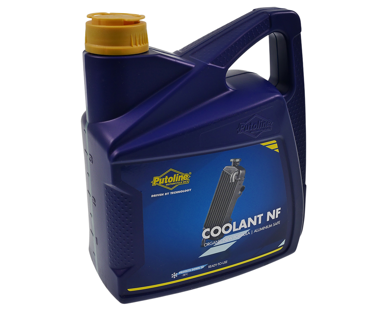Kühlflüssigkeit PUTOLINE Coolant NF 4 Liter kompatibel für Roller, Moped, Motorrad, Mofa, Quad Ersatz Kühlmittel