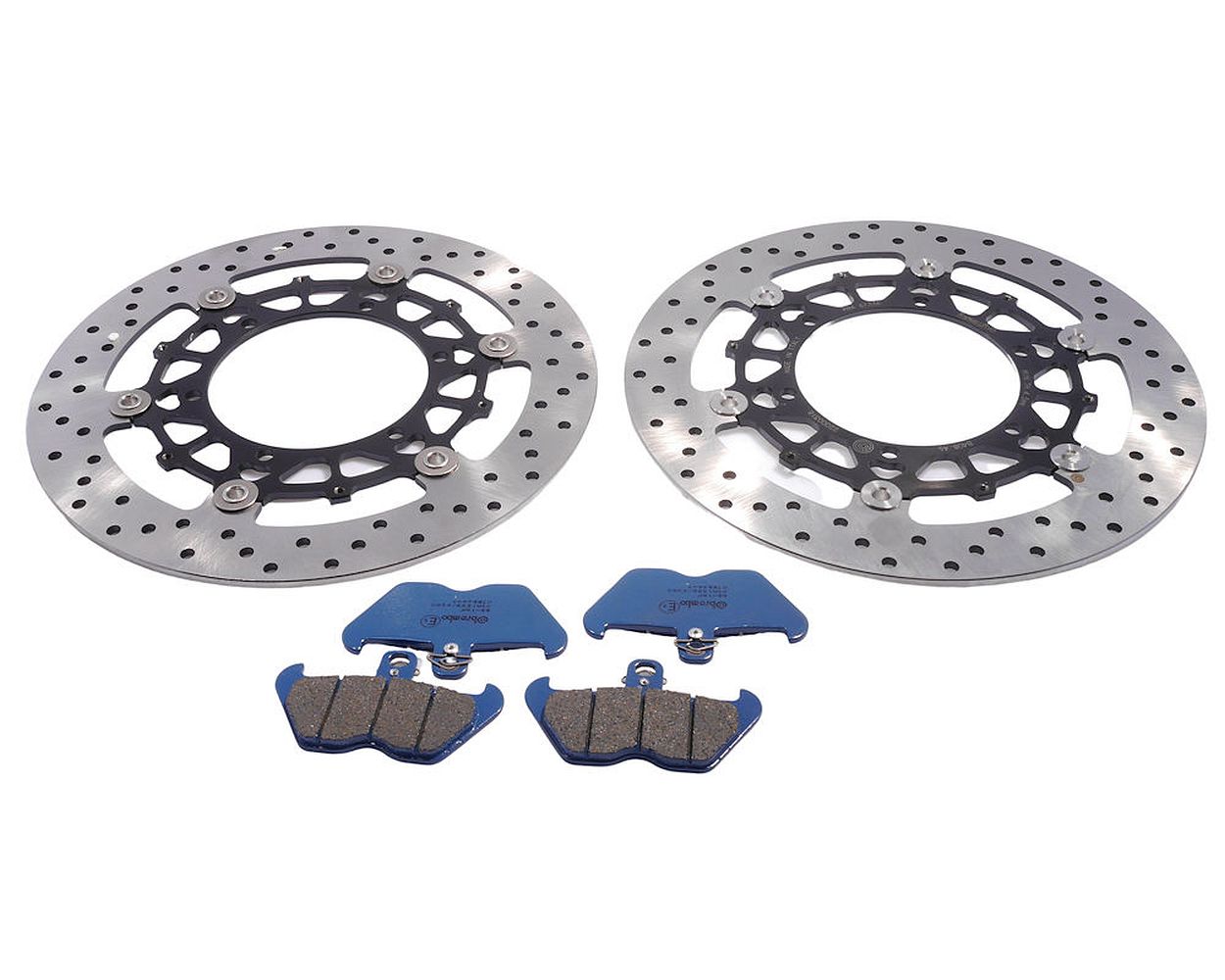 Bremsenset BREMBO Bremsscheiben / Bremsbeläge vorne hinten