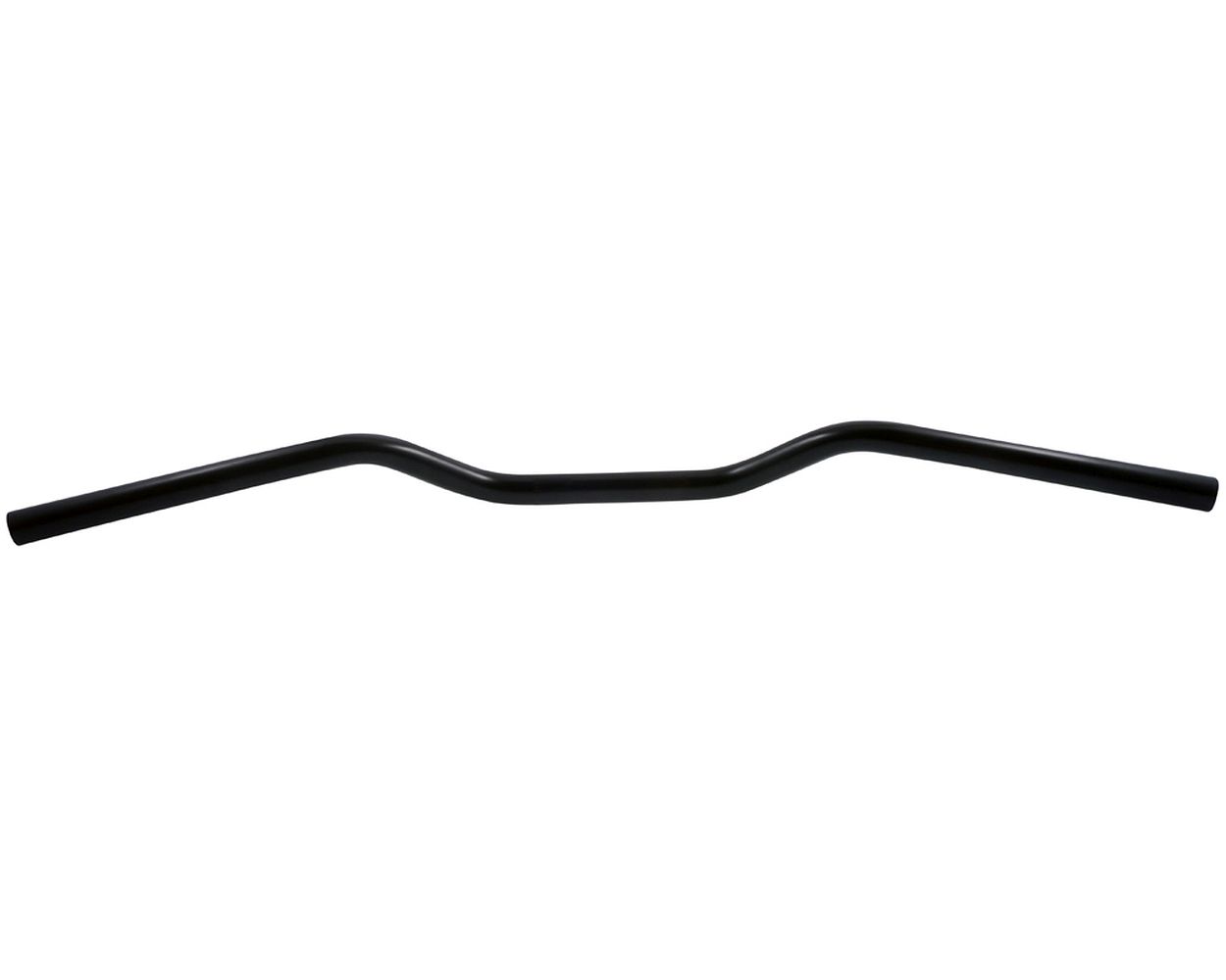 Lenker Motorrad Chopper Fehling CustomBar hoch, 850 mm 1 Zoll mit Kerbe schwarz