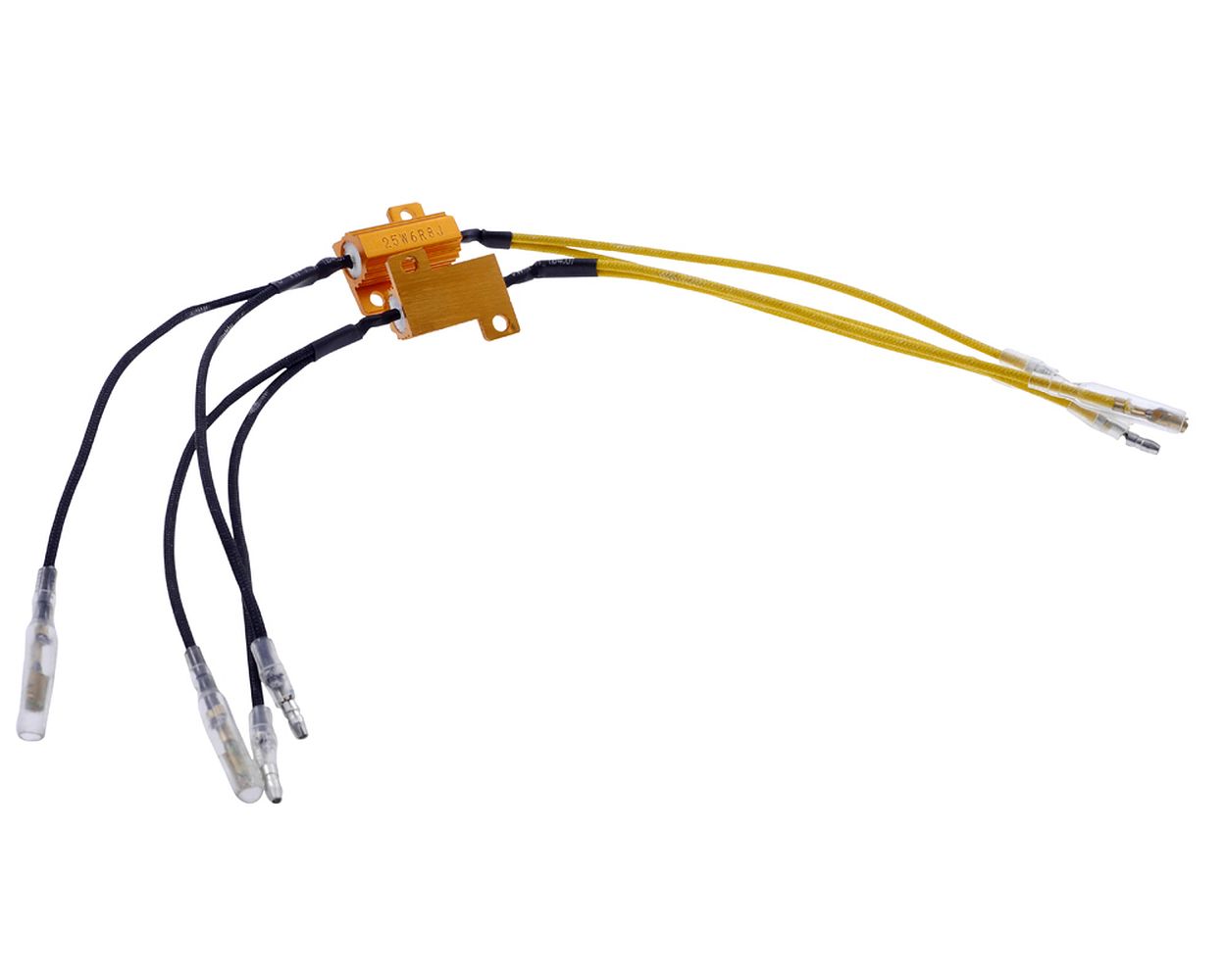 Widerstand Leistung LED Blinker Paar 25 W- 6, 8 Ohm, Motorrad, Roller, Quad, PKW