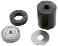 Gummiadapterset ( Befestigungsgummi+Mutter ) Kellermann BL 1