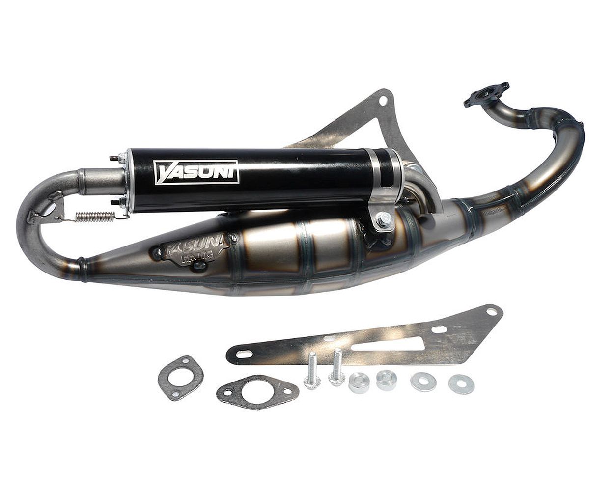 Auspuff YASUNI Scooter R schwarz