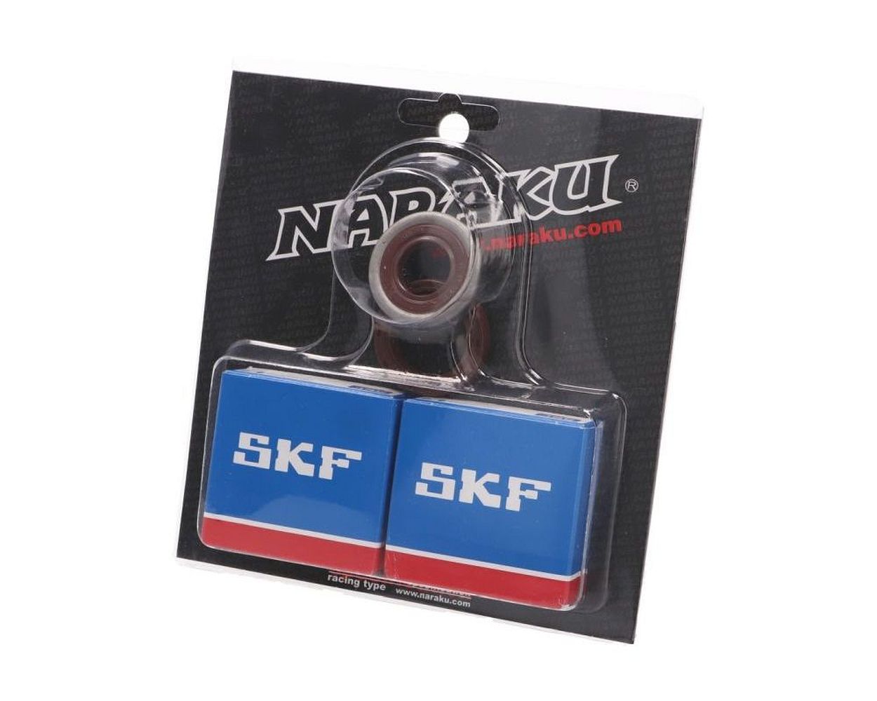 Kurbelwellenlagersatz NARAKU SKF C4 Metallkäfig Minarelli AM