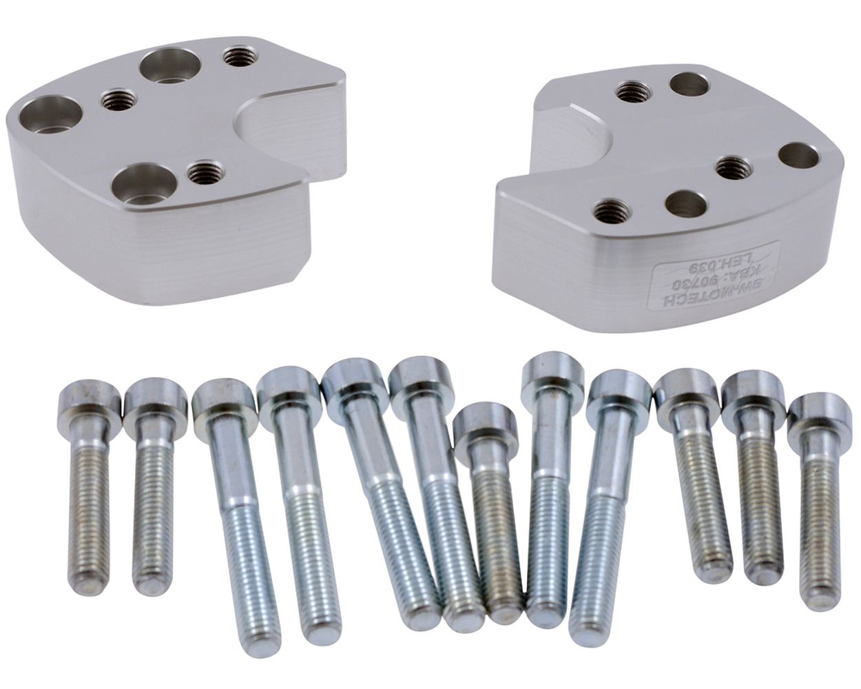 Lenkererhöhung SW Motech FJR 1300, 01-05, silber