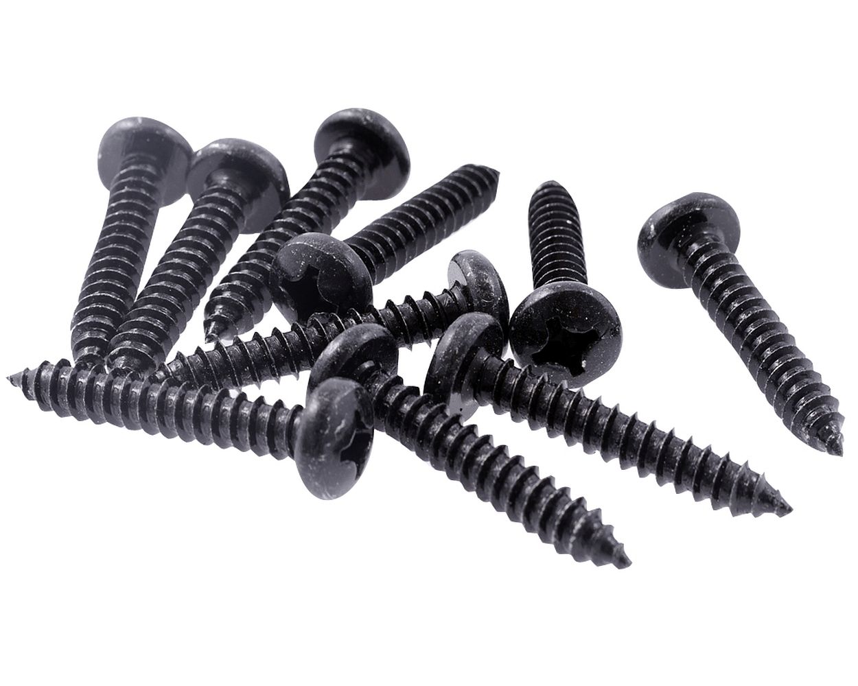 Blechschraube kreuzschlitz Set 5,5x30 schwarz 10 Stück