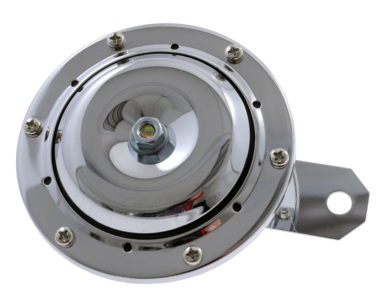 Hupe 12 V, 100 mm in Chrom, Motorrad, Roller, Quad usw