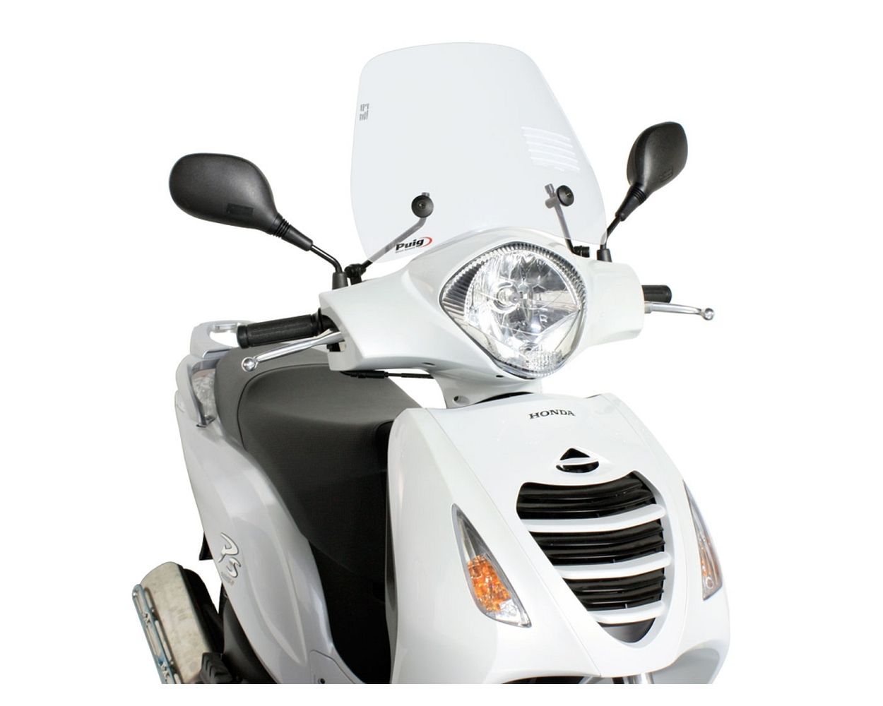 Windschild PUIG Trafic klar kompatibel für Honda Passion 125 06-14