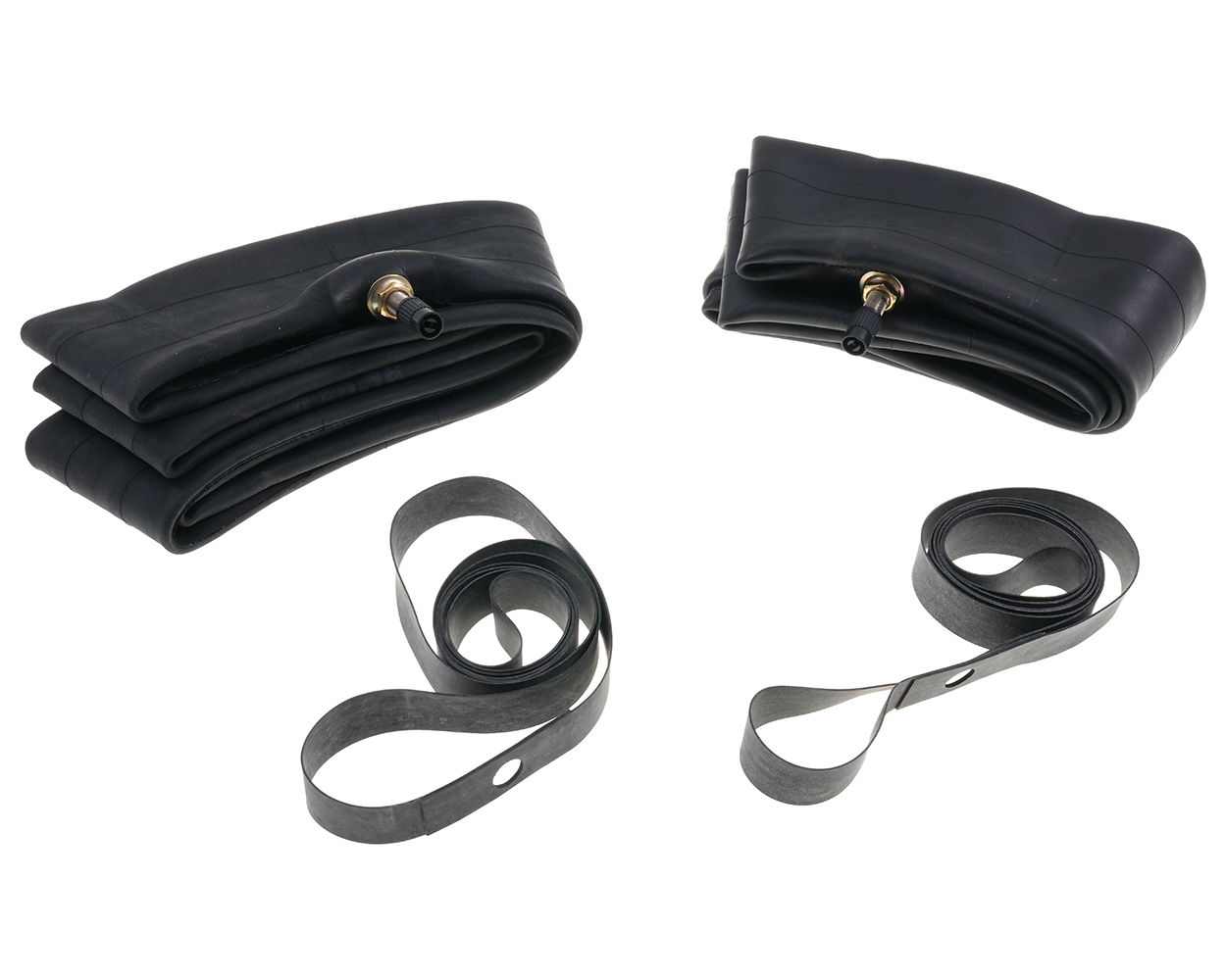 2x Schlauch SPEEDWAYS 2.25 / 2.50-16 TR-4 inkl. 2 Felgenbänder passt