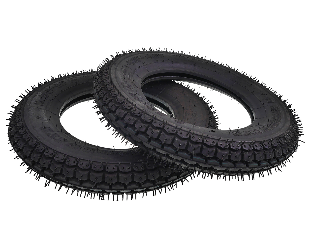 2x Reifen SPEEDWAYS SW-601 3.50-10 51J TT Tubetype