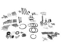 Schrauben Kit Motor / Rahmen UNI AUTO kompatibel für Vespa Classic PX 200 Ersatz Set Satz Stehbolzen, Sprengringe