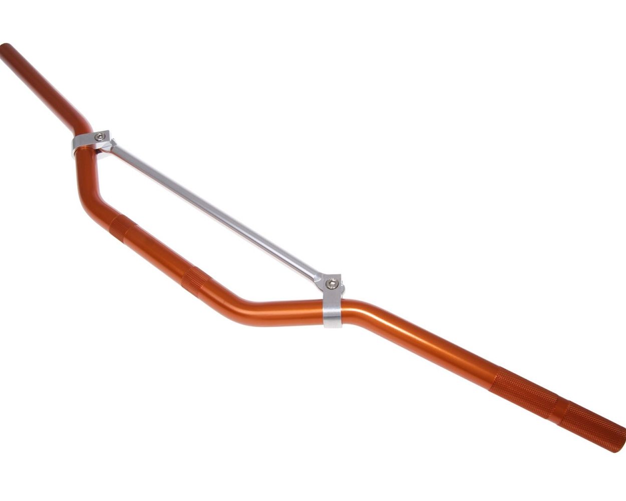 Lenker Motocross Aluminium mit Strebe orange 22 mm - 810 mm