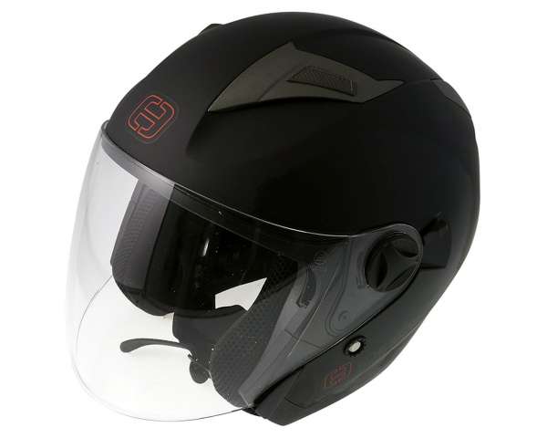 Casque SPEED Jet City II uni noir mat