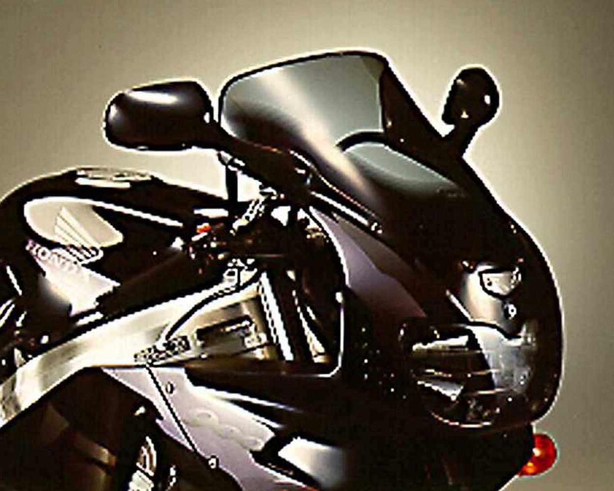 Scheibe MRA-Tourenscheibe, 900 RR, 94-97, schwarz