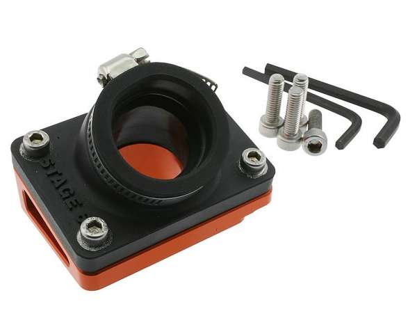 Entretoise d'aspiration STAGE6 R/T pour PWK Piaggio différentes couleurs. Couleurs