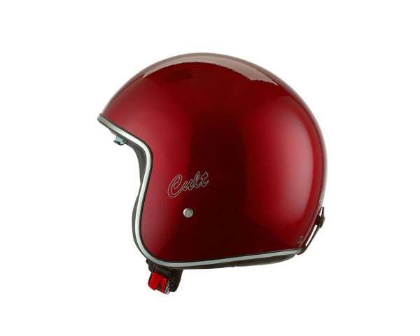 Casque Speeds Jet Cult Candy rouge métallisé