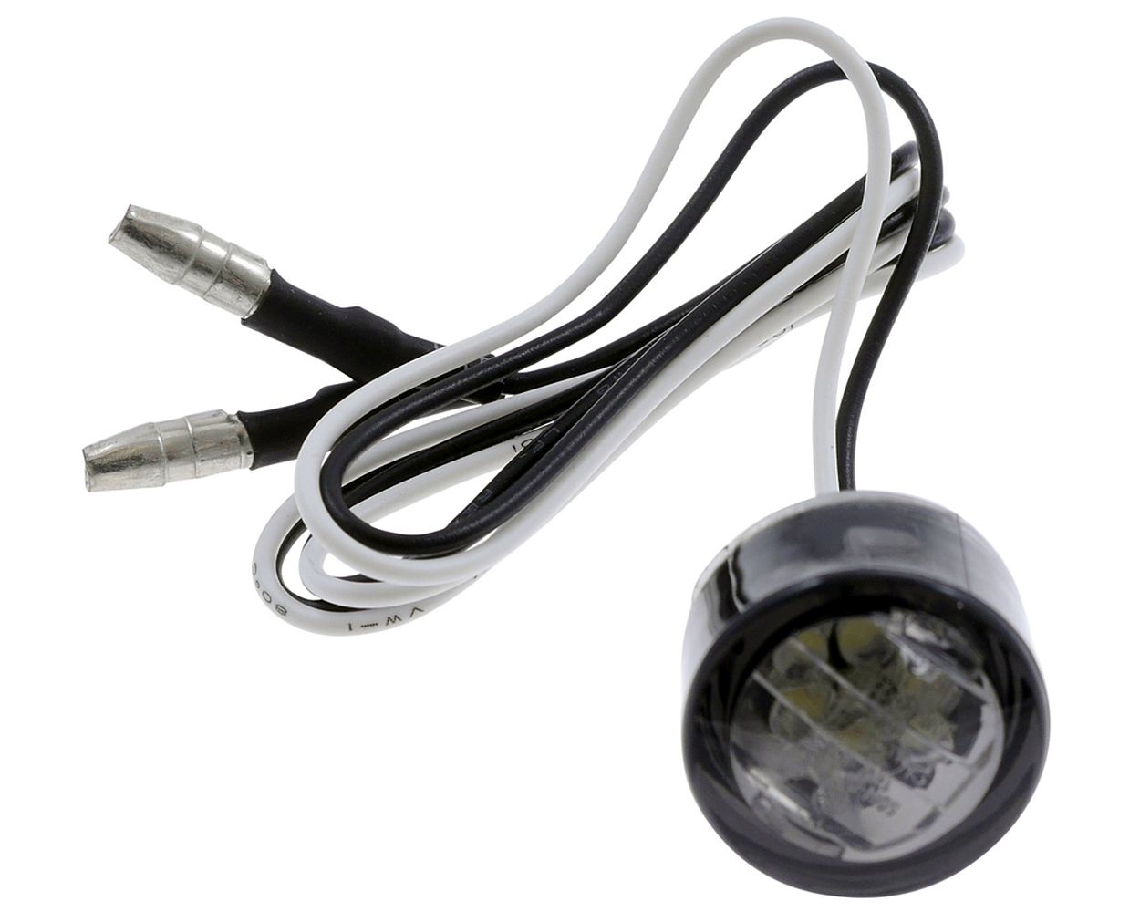 Standlicht Mini Motorrad LED Shin YO, MICRO PIN zum Einbau, getöntes Glas, 18x13