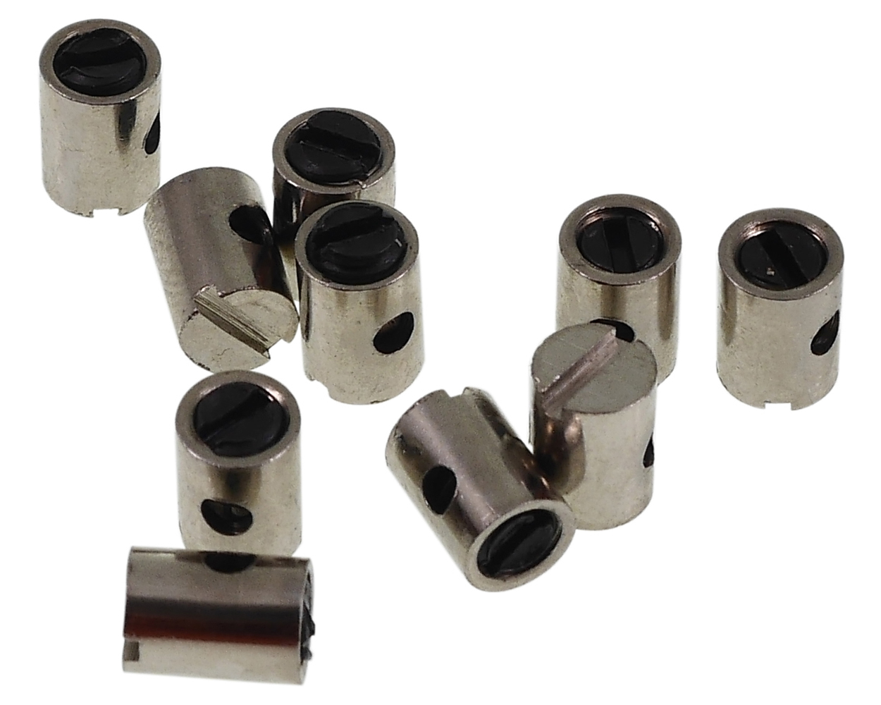 10x Schraubnippel 5x7 mm Bowdenzug Seilzug
