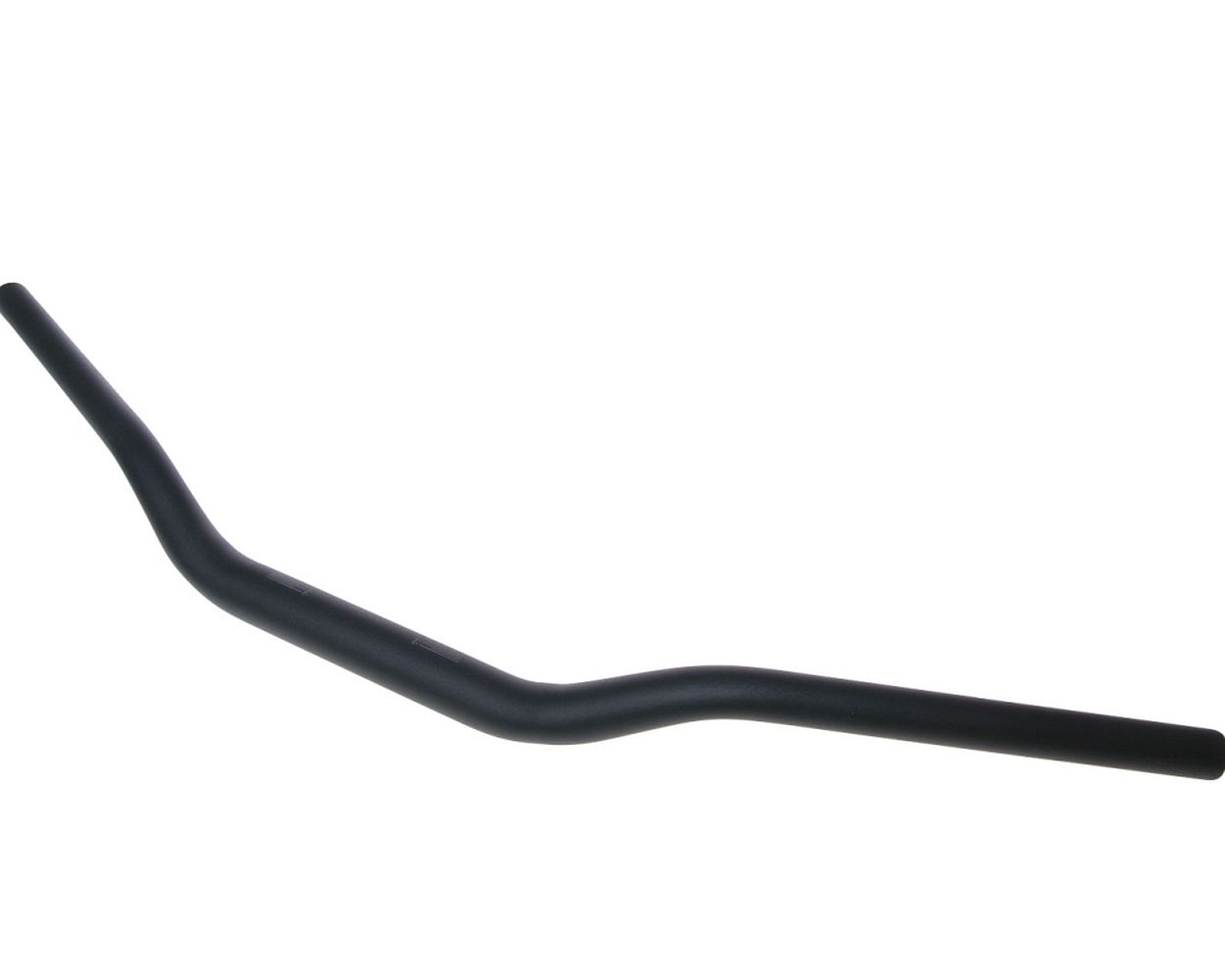 Lenker Motorrad konisch Aluminium schwarz matt 28,6 mm - 725m