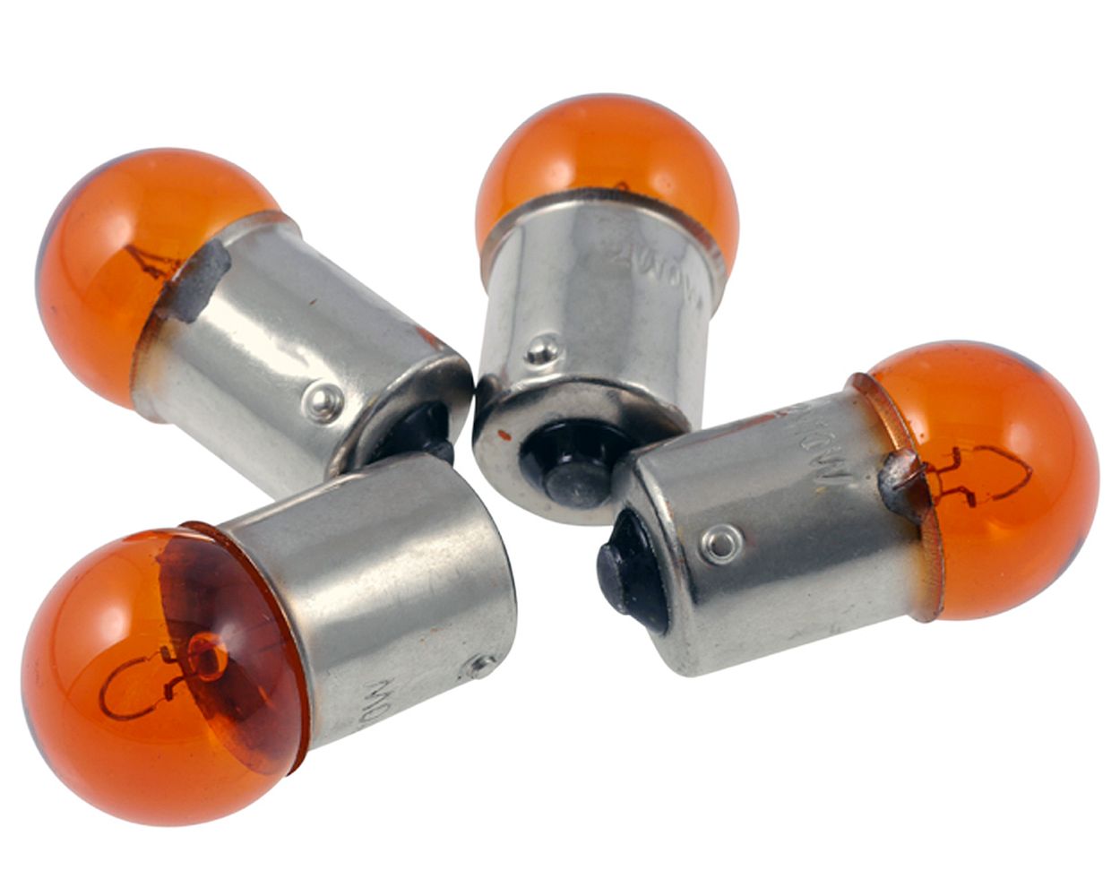 Blinkerbirne (4-Teiliges Set) 4x10 W orange