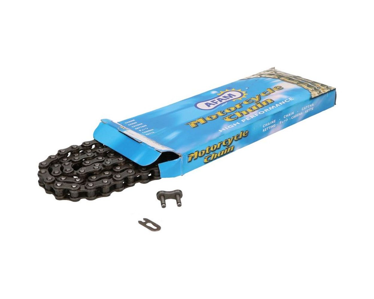 Kette AFAM verstärkt schwarz - 415x126
