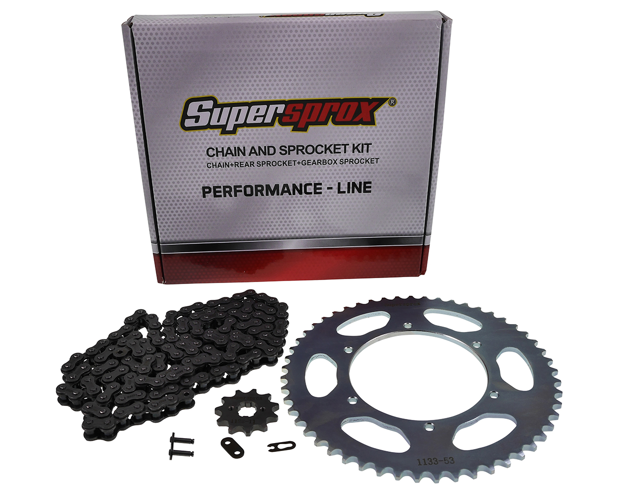 Kettensatz Performance KIT Stahl SUPERSPROX Teilung 420, 11 / 53 Zähne