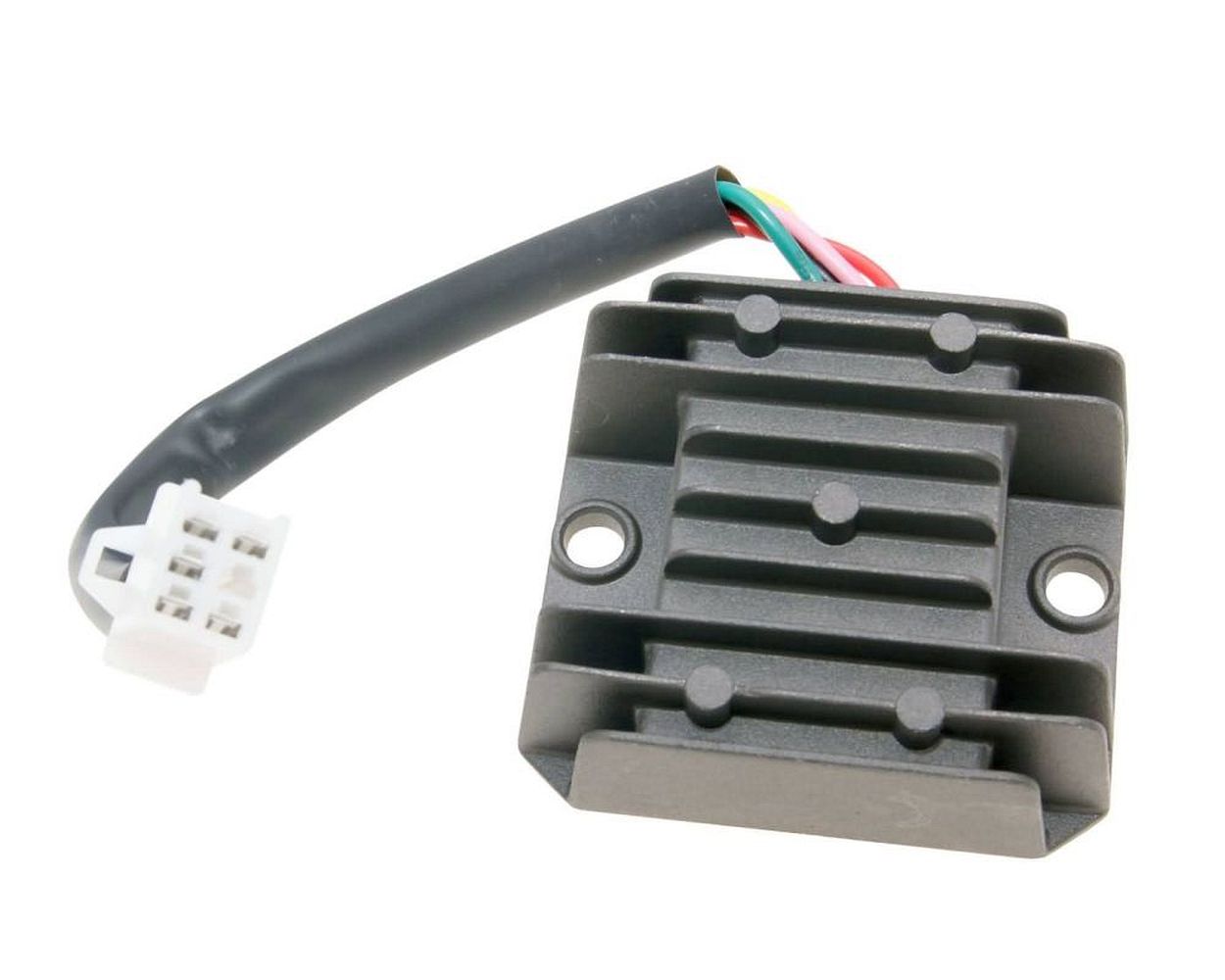 Spannungsregler / Gleichrichter mit Anschlusskabel 5-polig für GY6 50-150 ccm