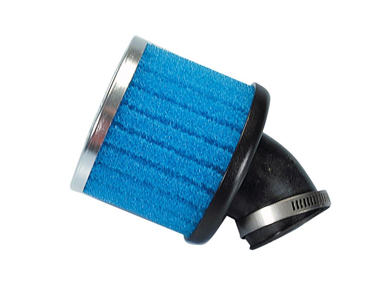 Luftfilter POLINI Special Air Box lang 30Grad blau 36 mm