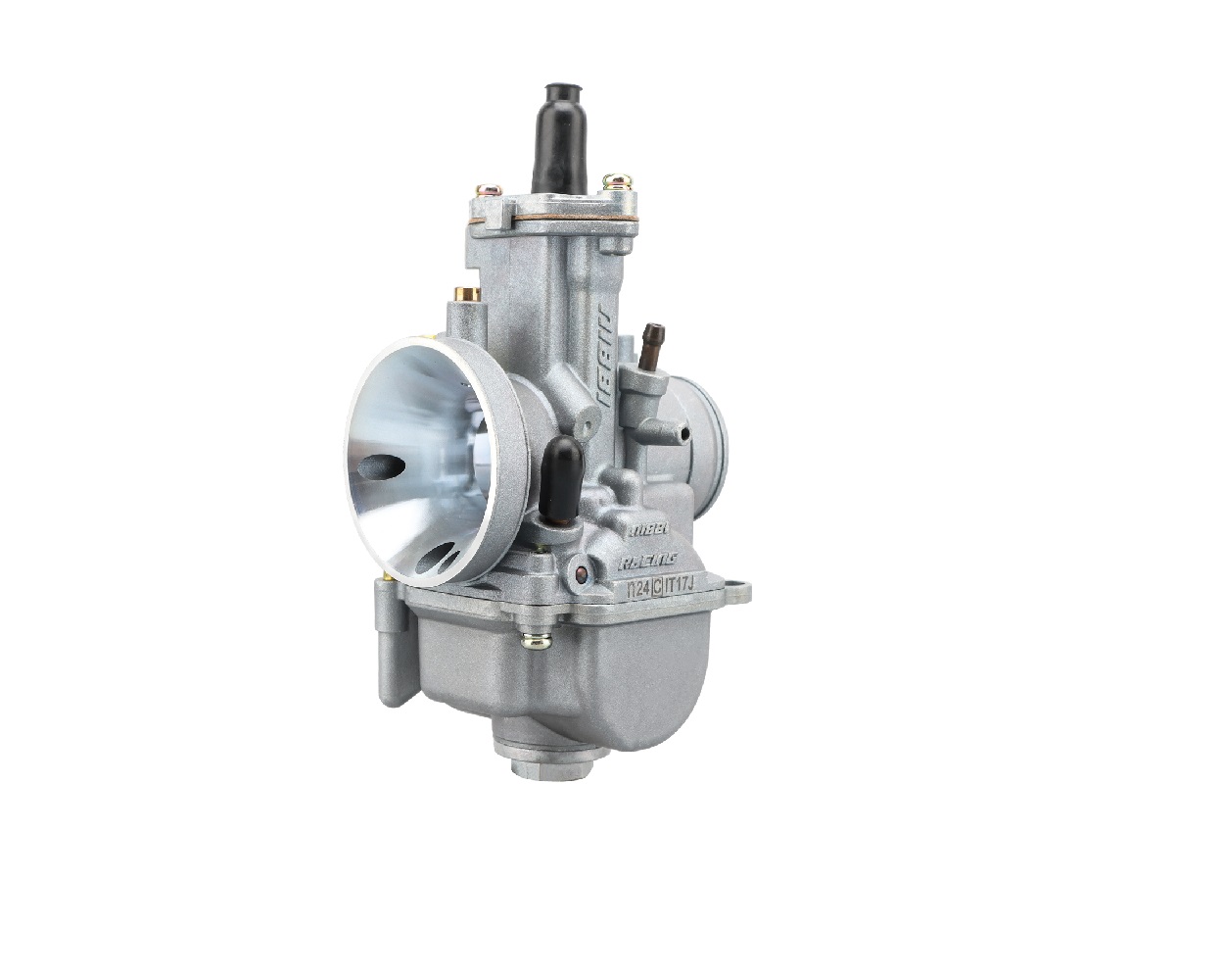 Vergaser NIBBI RACING PWK 24 mm SP Silver Line für Roller, Maxiroller 2-Takt, Schaltmoped, Mofa, Quad
