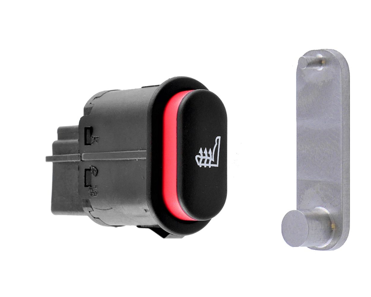 Reparaturkit Sitzheizung Schalter Ford Edelstahl SCORPEX Fiesta, Mondeo, Cougar