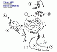  JL50QT-5 4T AC Tank für Baotian BT49QT-9, Benzhou YY50QT