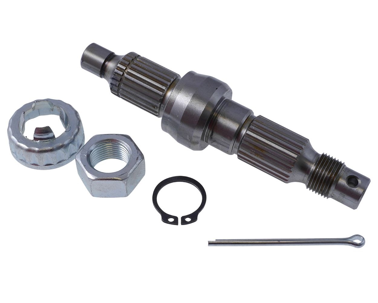 Hinterradachse passend 50 cc Typhoon/Sfera/Zip/ 126 mm