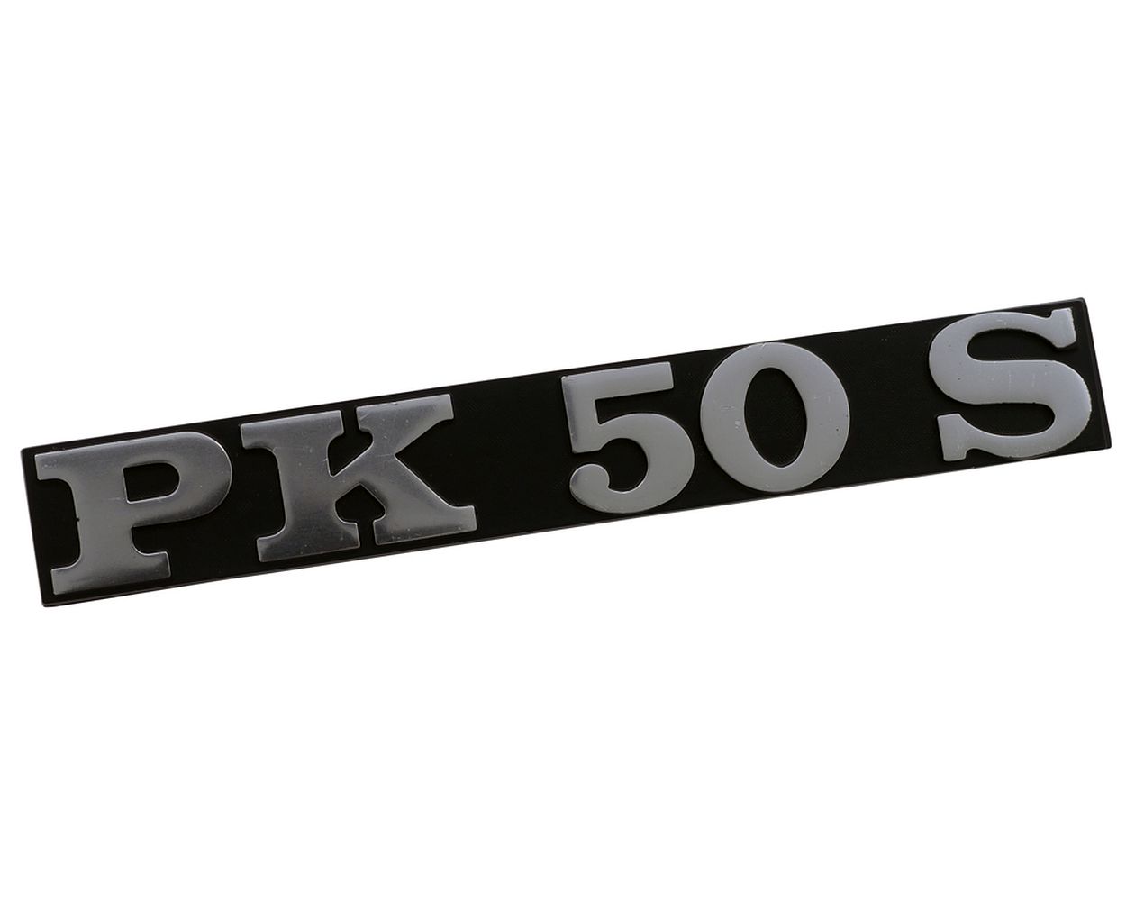 Schriftzug Emblem für Seitenhaube PK 50S, 2 Pin