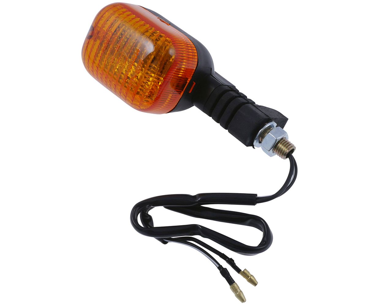 ShinYo Motorrad Blinker Duc-Style - E-geprüft, 12V/10W, Schwarz Für BMW & Ducati