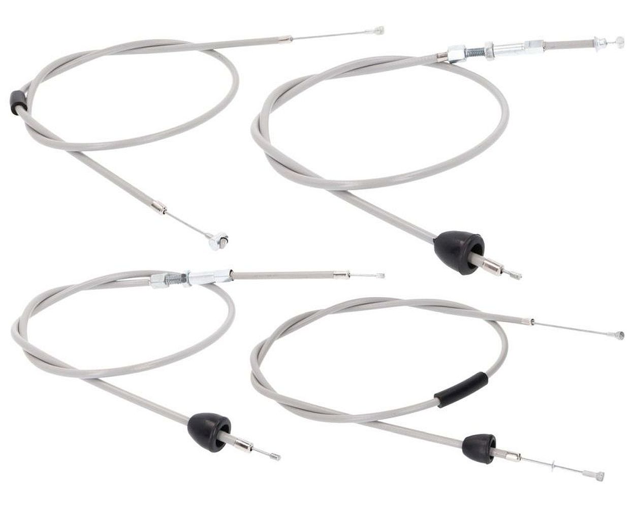 Bowdenzug Set grau