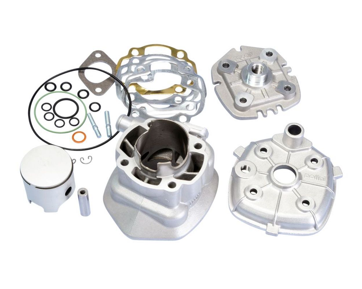 Zylinder POLINI Aluminium Racing Evolution 70 ccm 10 mm für Minarelli liegend LC