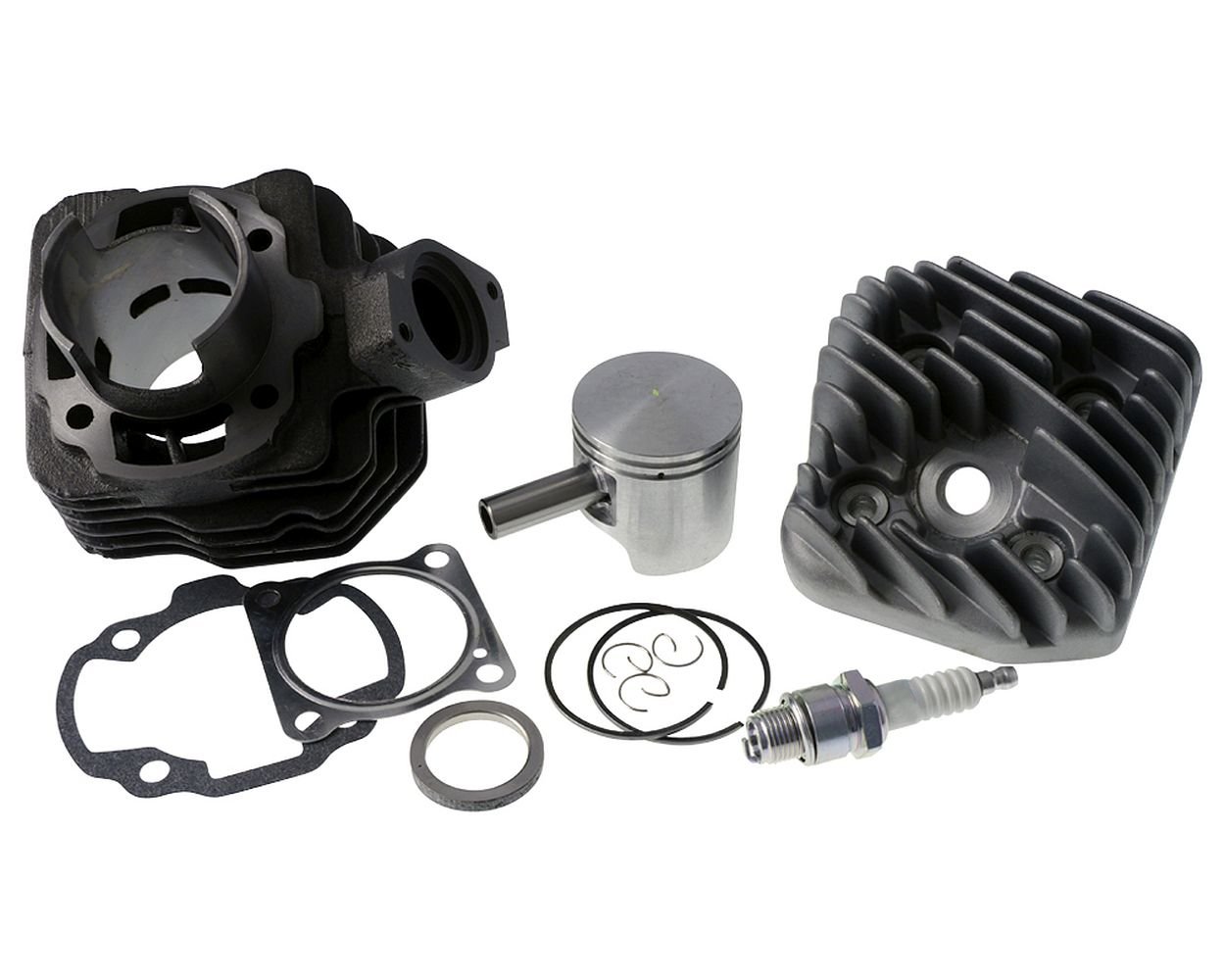 Zylinderkit Set 70 ccm mit Zündkerze Kurzgewinde BR9HS