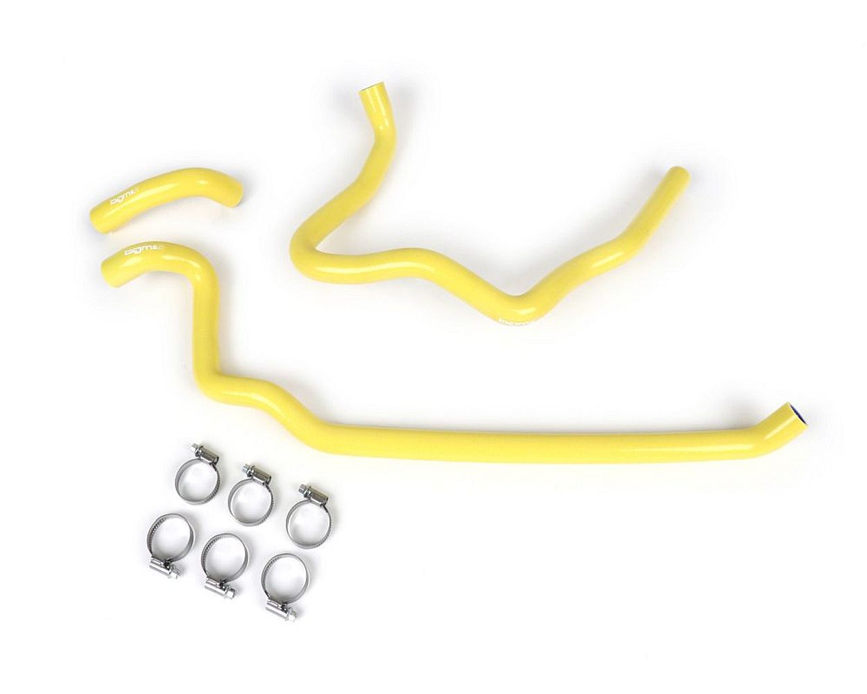 Kühlerschlauch Set BGM gelb, Silikon 180°C