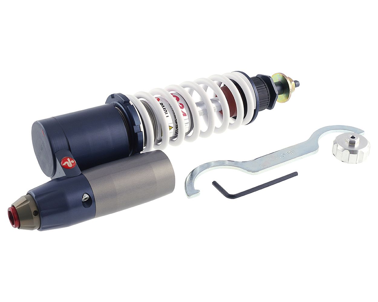 Stoßdämpfer MALOSSI RS24/10-R vorne Quartz/ZIp SP