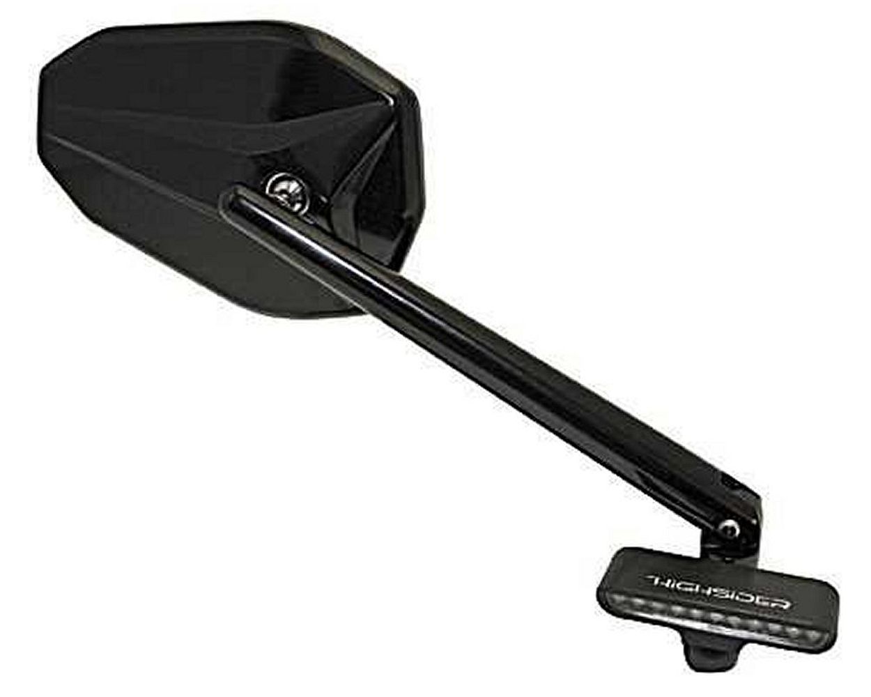 Blinker LED STRIPE Spiegel, schwarz, Paar, B75,5xH11,2xT26,5