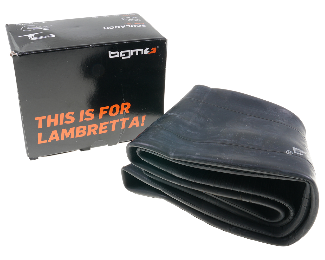 Schlauch -BGM PRO 10 Zoll- 3.50-10, 100/80-10, 100/90-10 - V