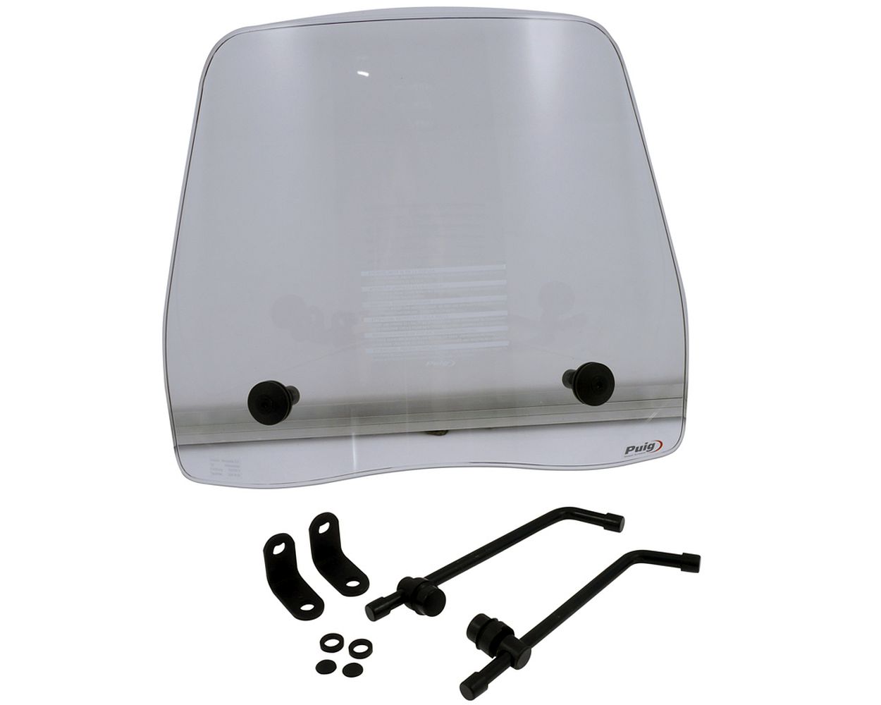 Windschild PUIG Trafic transparent / klar kompatibel für Peugeot V-Clic