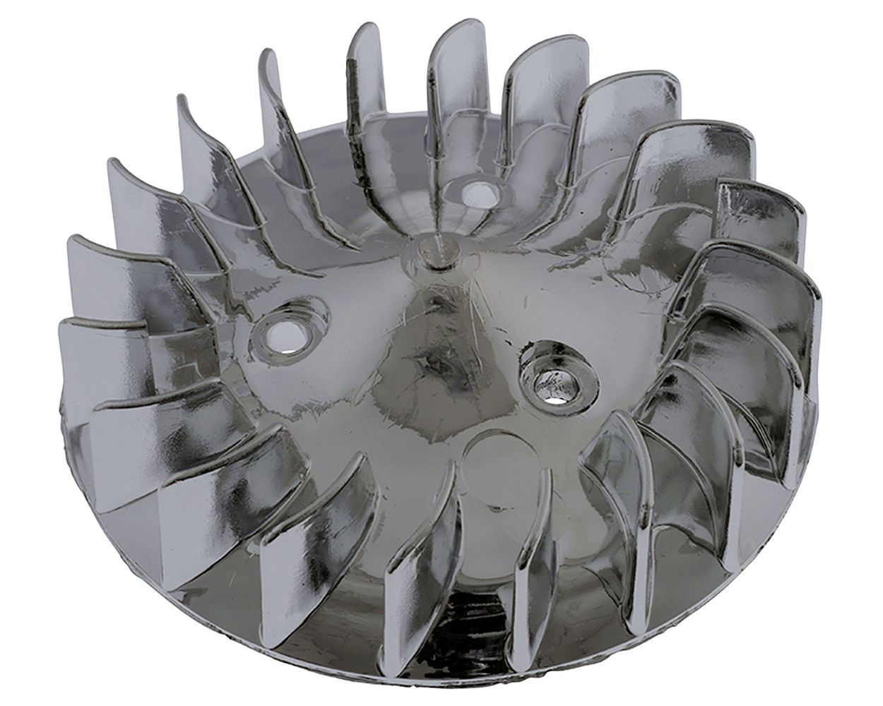 Lüfterrad für AC Motoren chrom