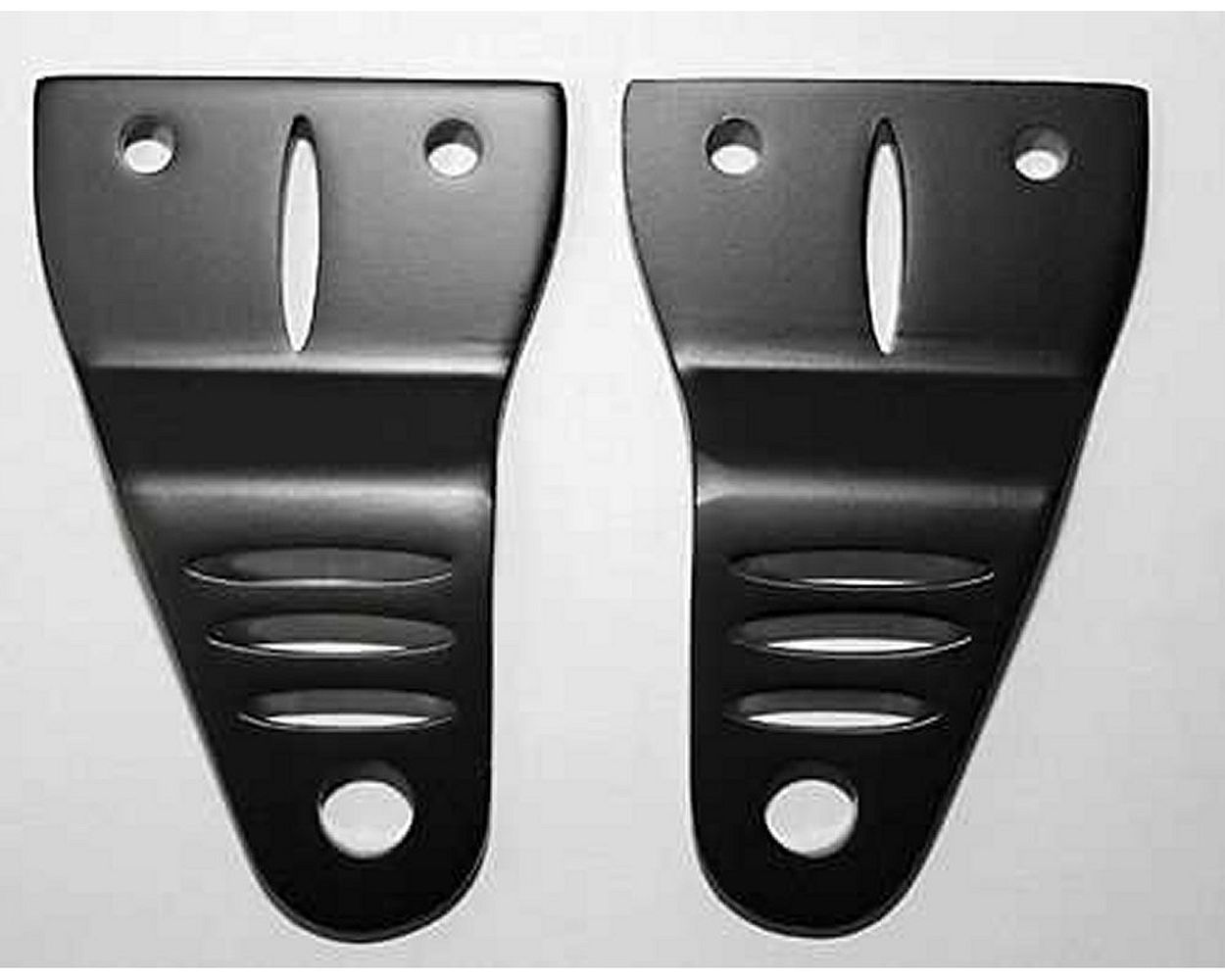 Lampenhalter aus Alu, Motorrad, schwarz, M6x24 mm, Scheinwerferhalter
