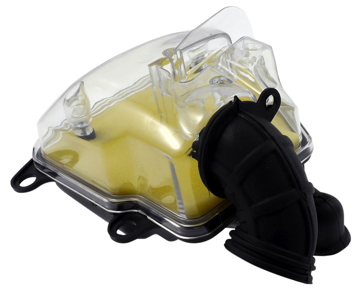 Luftfilter transparent gelb standard für Minarelli liegend