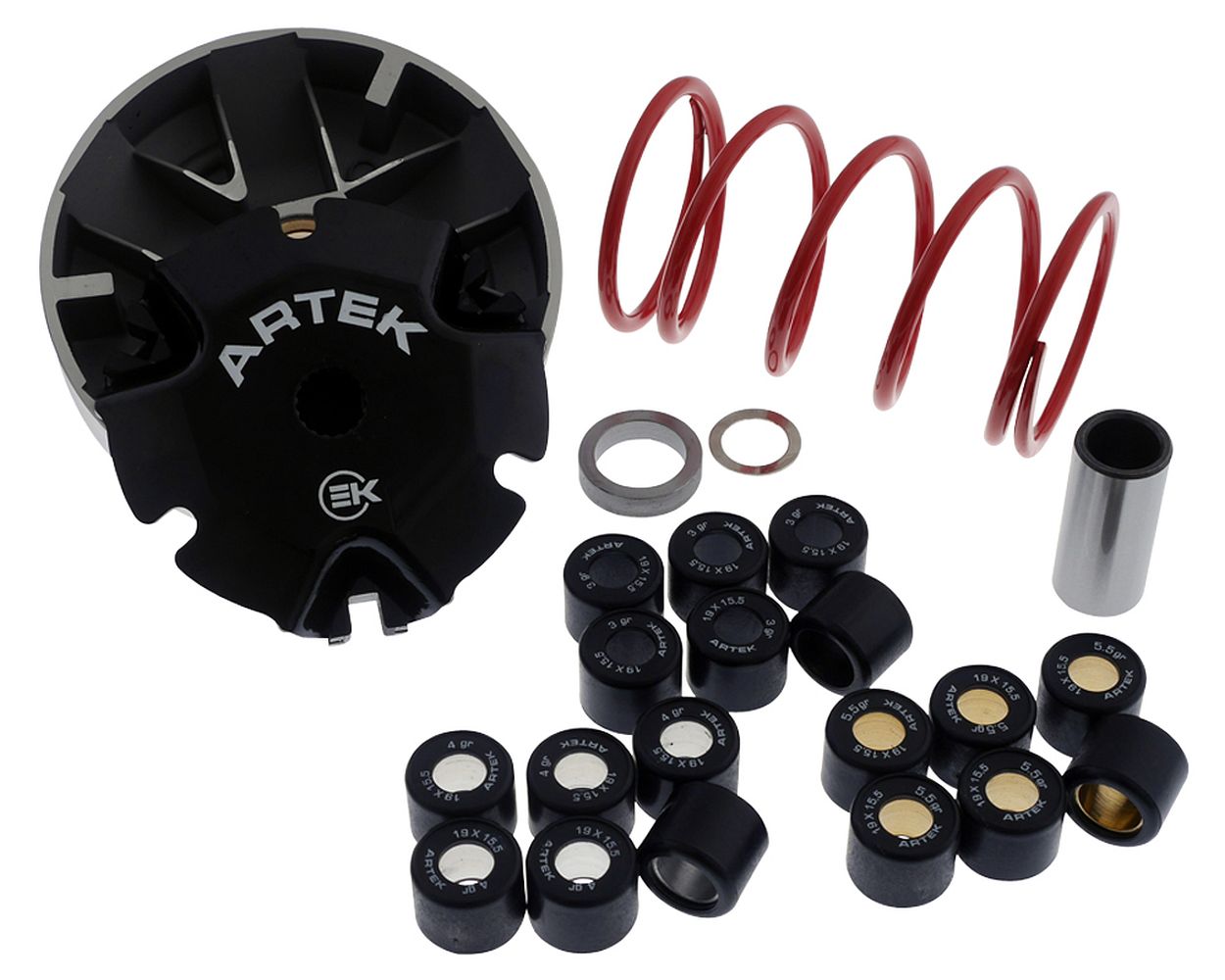 Variomatik Artek K2 Racing Minarelli, 19x15,5, Racing