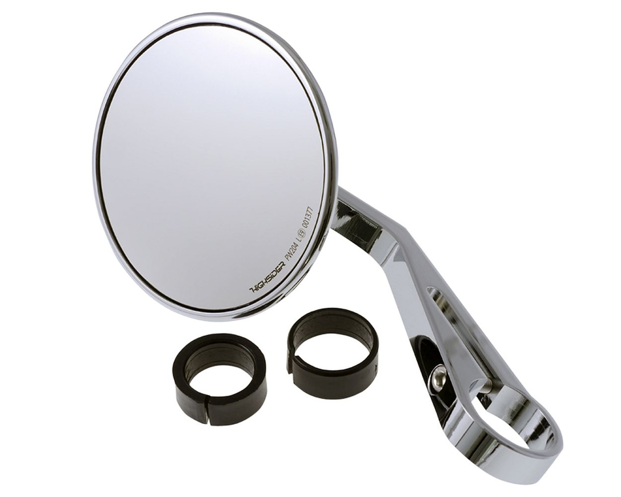 Spiegel MONTANA, rund, chrom, 1 Zoll 25,4 mm, Motorrad