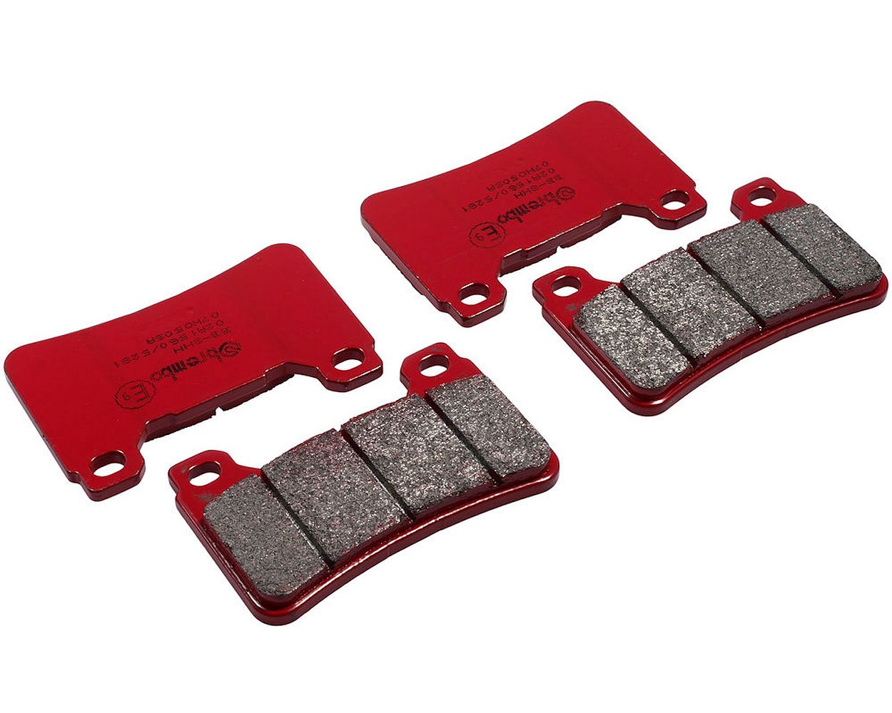 Bremsbeläge / Bremsklötze Set BREMBO 07HO50SA Sintermetall ABE